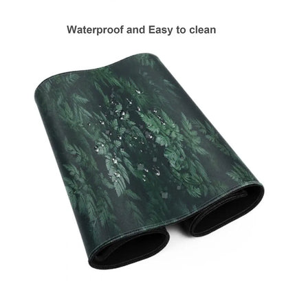 Green Tropical Plant Mouse Pad Gamer