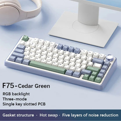 AULA F75 Bluetooth/Wired Gaming Mechanical Keyboard RGB