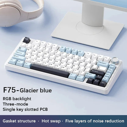 AULA F75 Bluetooth/Wired Gaming Mechanical Keyboard RGB